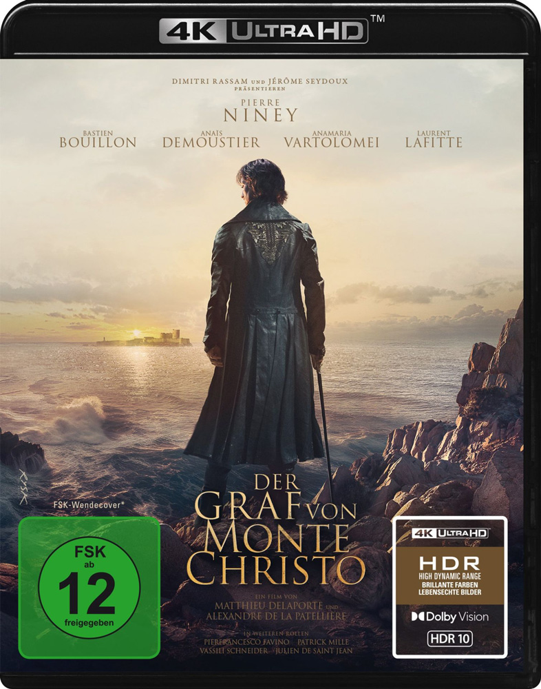 GRAF VON MONTE CHRISTO, DER (2024) (4K UHD) - Keep Case