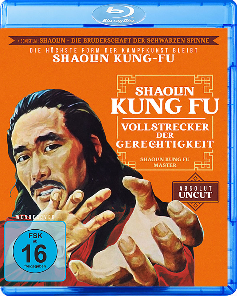 SHAOLIN KUNG FU: VOLLSTRECKER DER GERECHTIGKEIT (Blu-Ray) + Bonusfilm