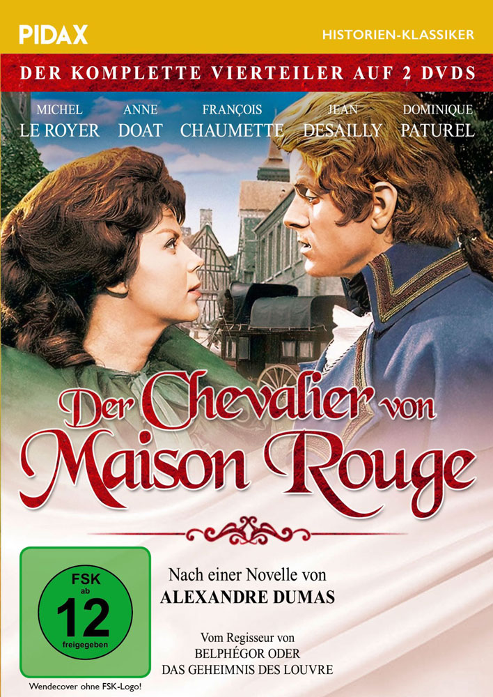 CHEVALIER VON MAISON ROUGE, DER (2DVDs) - Der komplette Verteiler