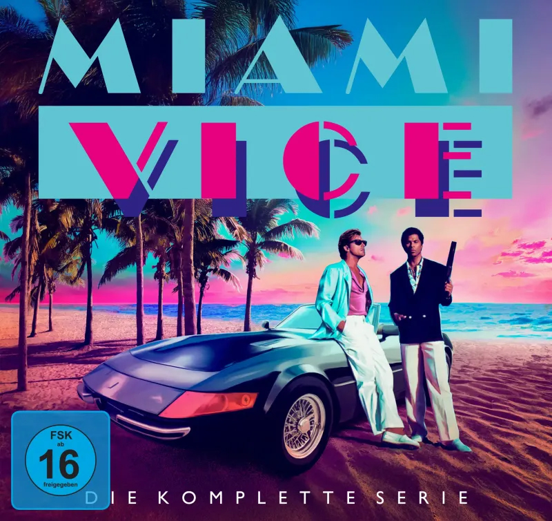 MIAMI VICE - DIE KOMPLETTE SERIE (Blu-Ray)