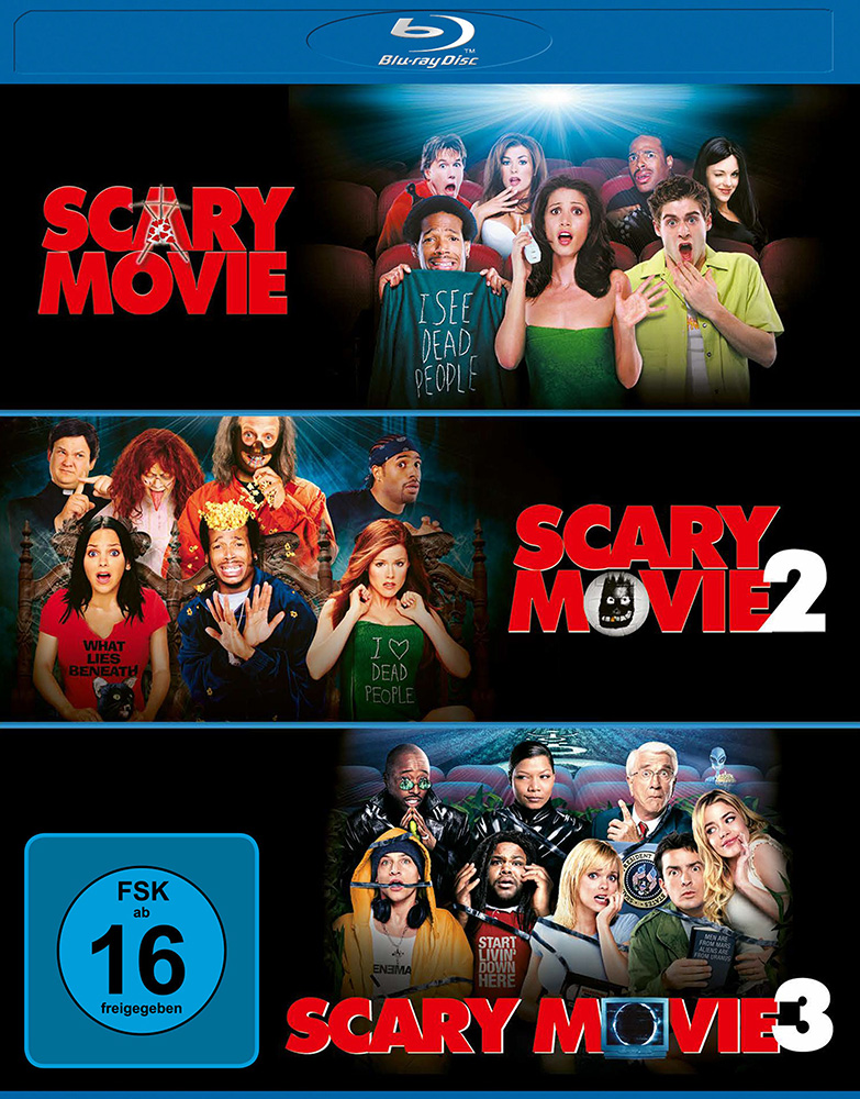 SCARY MOVIE 1-3 COLLECTION (Blu-Ray)