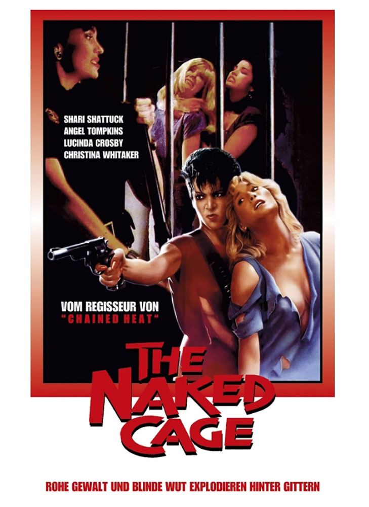 NAKED CAGE, THE (IM KELLER DES GRAUENS) (Blu-Ray+DVD) - Cover B - Mediabook - Limited 165 Edition