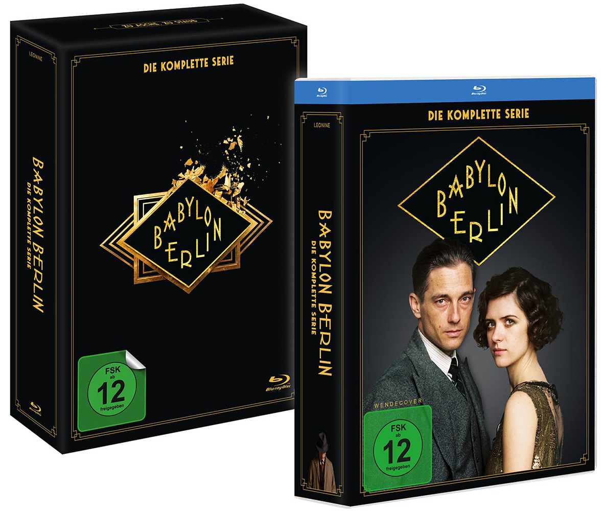 BABYLON BERLIN KOMPLETTBOX - Staffel 1-5 (Blu-Ray) (12 Discs)