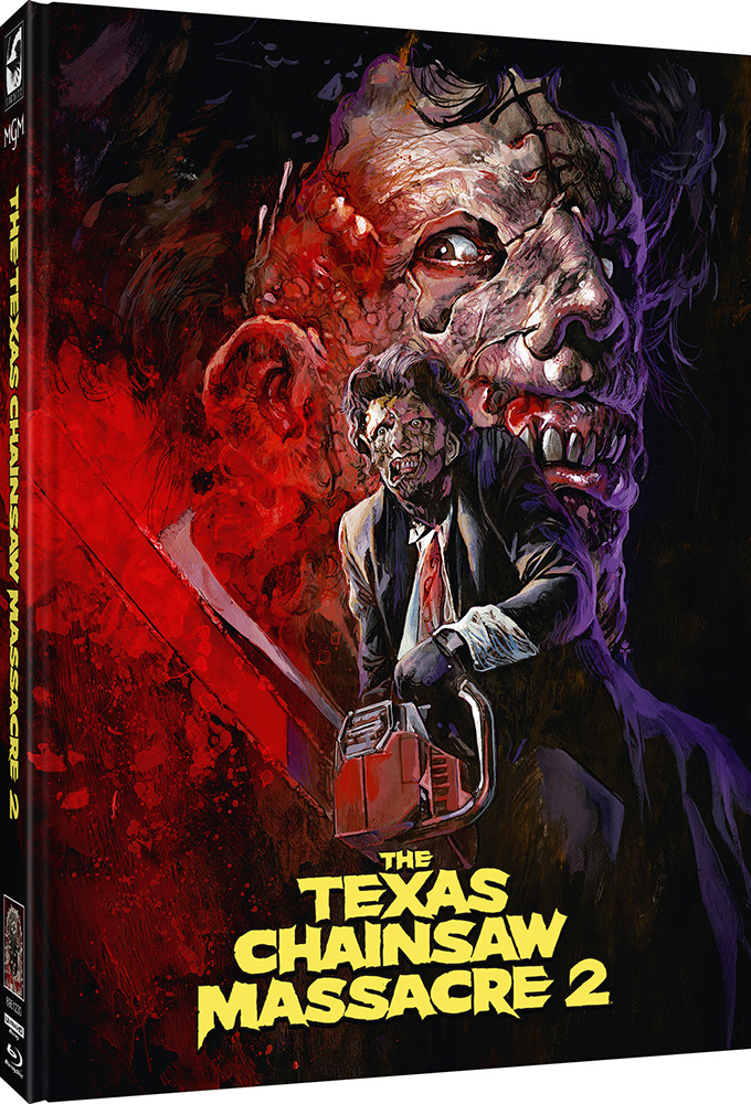 TEXAS CHAINSAW MASSACRE 2, THE (4K UHD+2Blu-Rays) - Cover A - Mediabook - Limited Edition