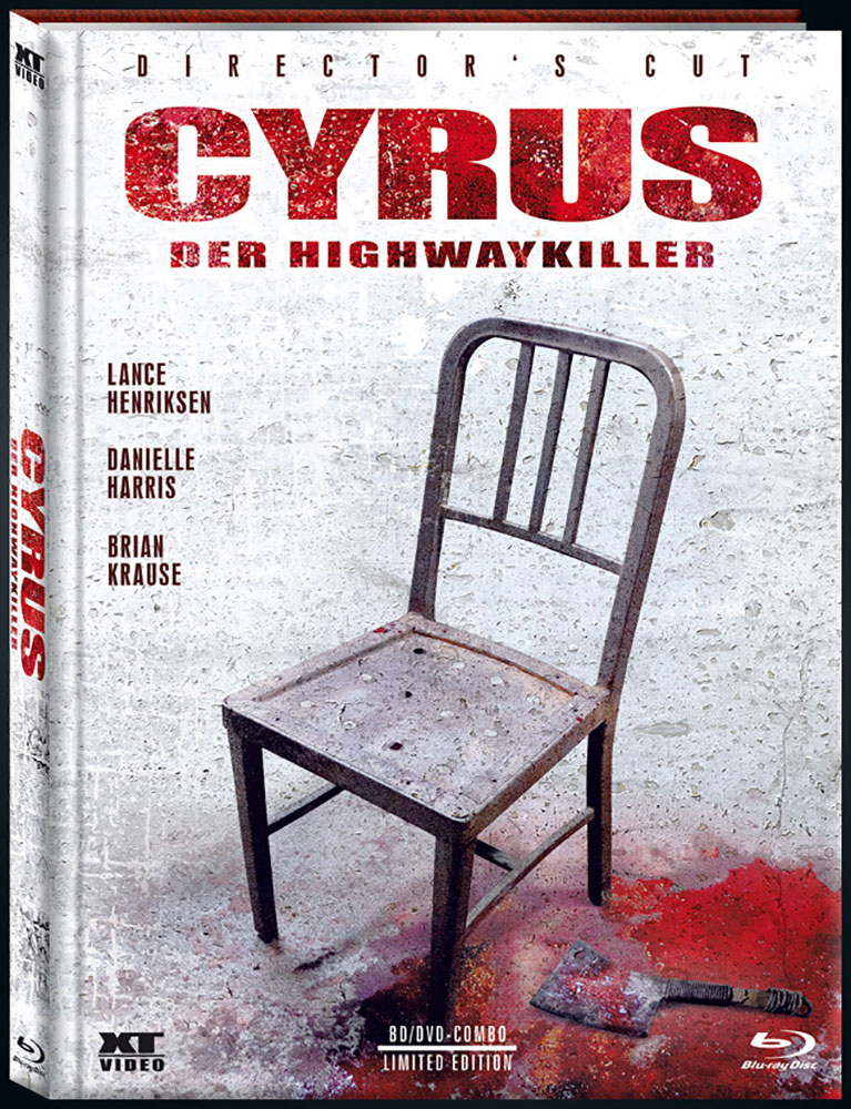 CYRUS - DER HIGHWAYKILLER (Blu-Ray+DVD) - Mediabook - Uncut