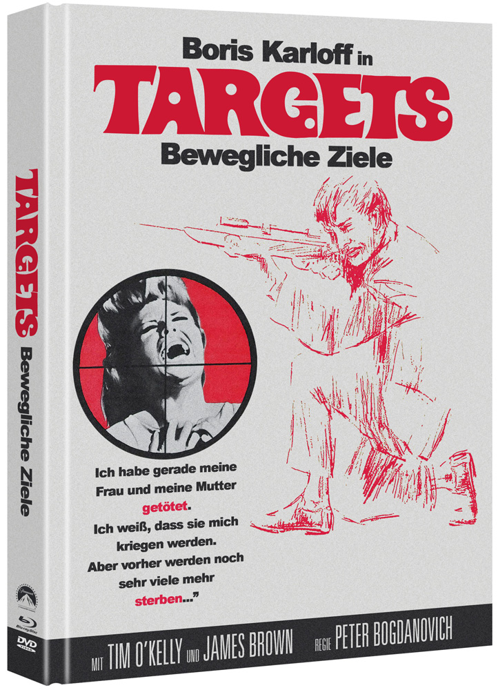 TARGETS - BEWEGLICHE ZIELE (Blu-Ray+DVD) - Cover A - Mediabook - Limited 750 Edition