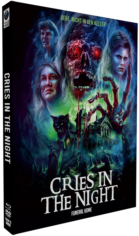 CRIES IN THE NIGHT (Blu-Ray+DVD) - Cover A - Mediabook (Wattiert) - Limited 111 Edition