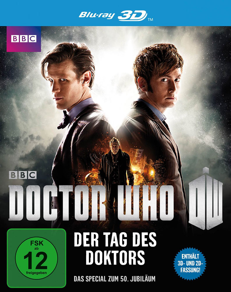 DOCTOR WHO - DER TAG DES DOKTORS (Blu-Ray 3D) - 2D & 3D Version