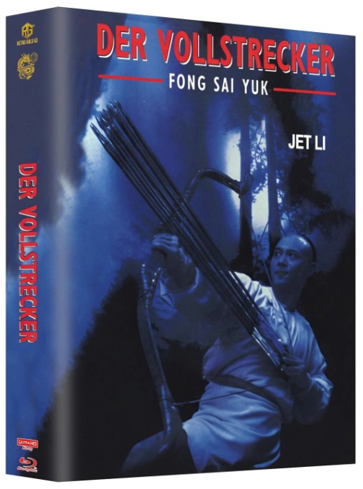 VOLLSTRECKER, DER (4K UHD+Blu-Ray) - Cover A - Mega Mediabook - Year of the Dragon Edition - Limited 163 Edition