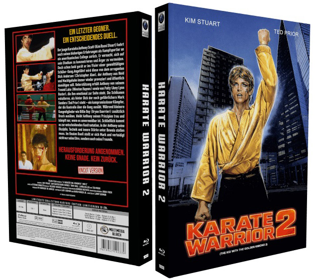 KARATE WARRIOR 2 (Blu-Ray) - große Hartbox - Limited 33 Edition