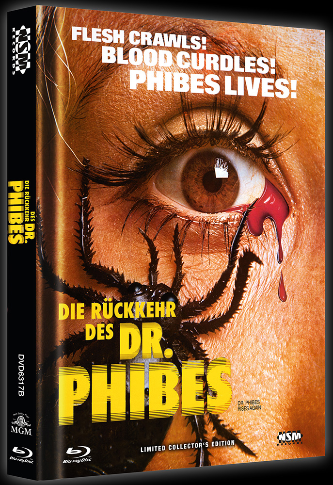 Rückkehr des Dr. Phibes - Cover B - Mediabook 222/333