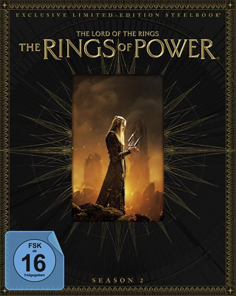 HERR DER RINGE: DIE RINGE DER MACHT, DER - Staffel 2 (4K UHD) (4Discs) - SteelBook - Limited Edition