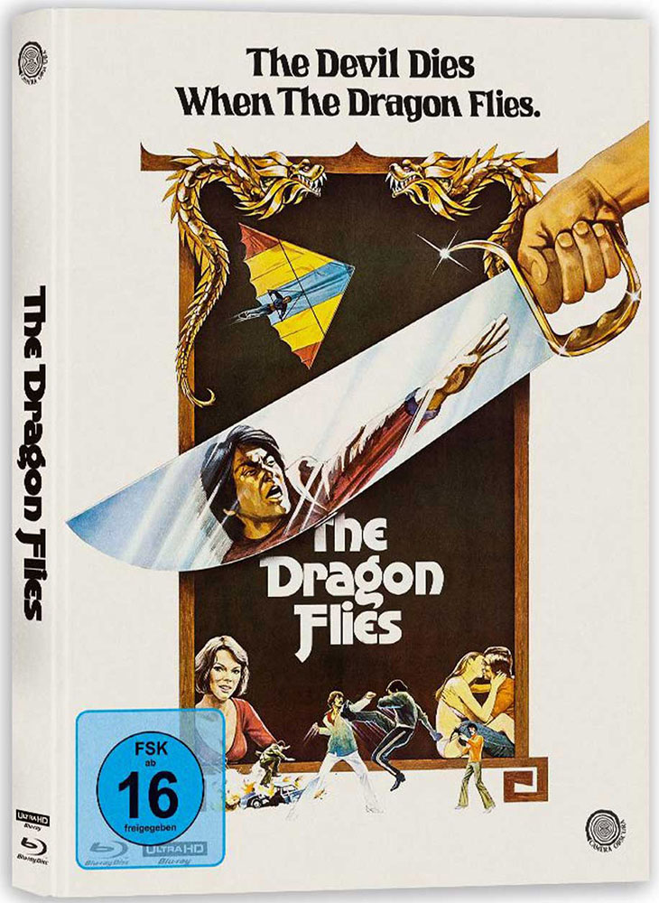 MANN VON HONGKONG, DER (THE DRAGON FLIES) (4K UHD+Blu-Ray) - Cover B - Mediabook - Limited 333 Edition - Uncut