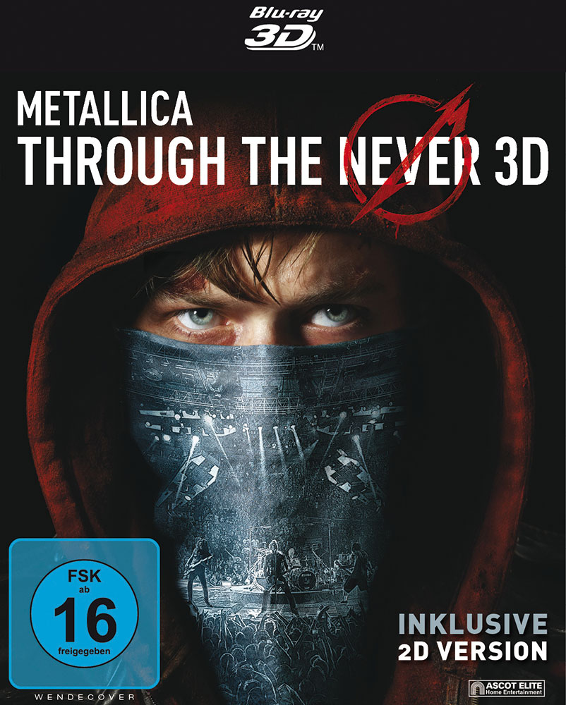 METALLICA - THROUGH THE NEVER (Blu-Ray 3D) - 2D & 3D Version