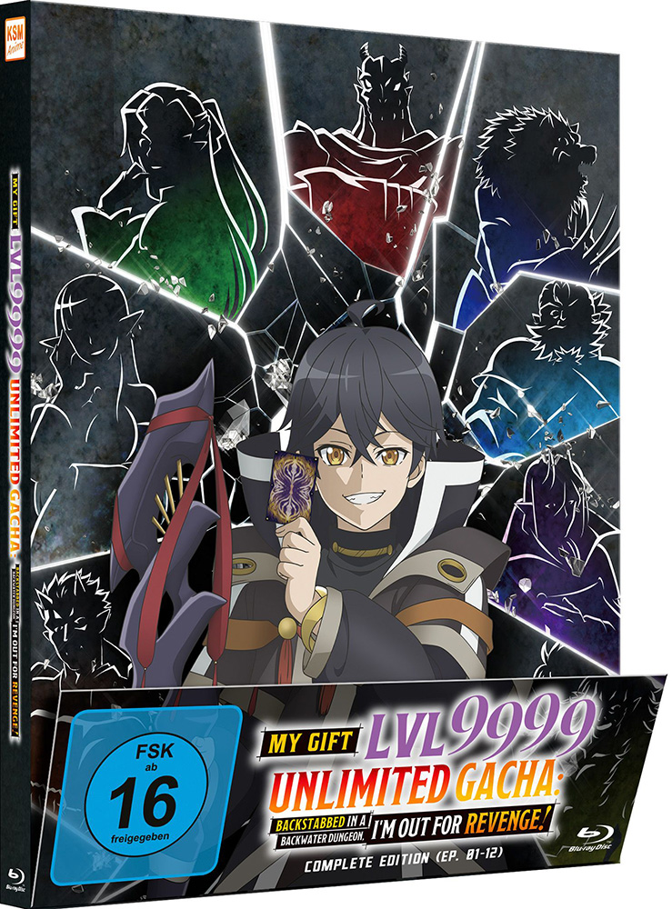 MY GIFT LVL 9999 UNLIMITED GACHA: BACKSTABBED IN A BACKWATER DUNGEON, I’M OUT FOR REVENGE! (Blu-Ray) (2Discs)