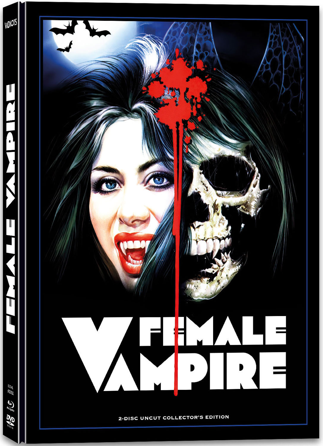 FEMALE VAMPIRE (Blu-Ray+DVD) - Cover C - Mediabook - Limited Edition - Uncut