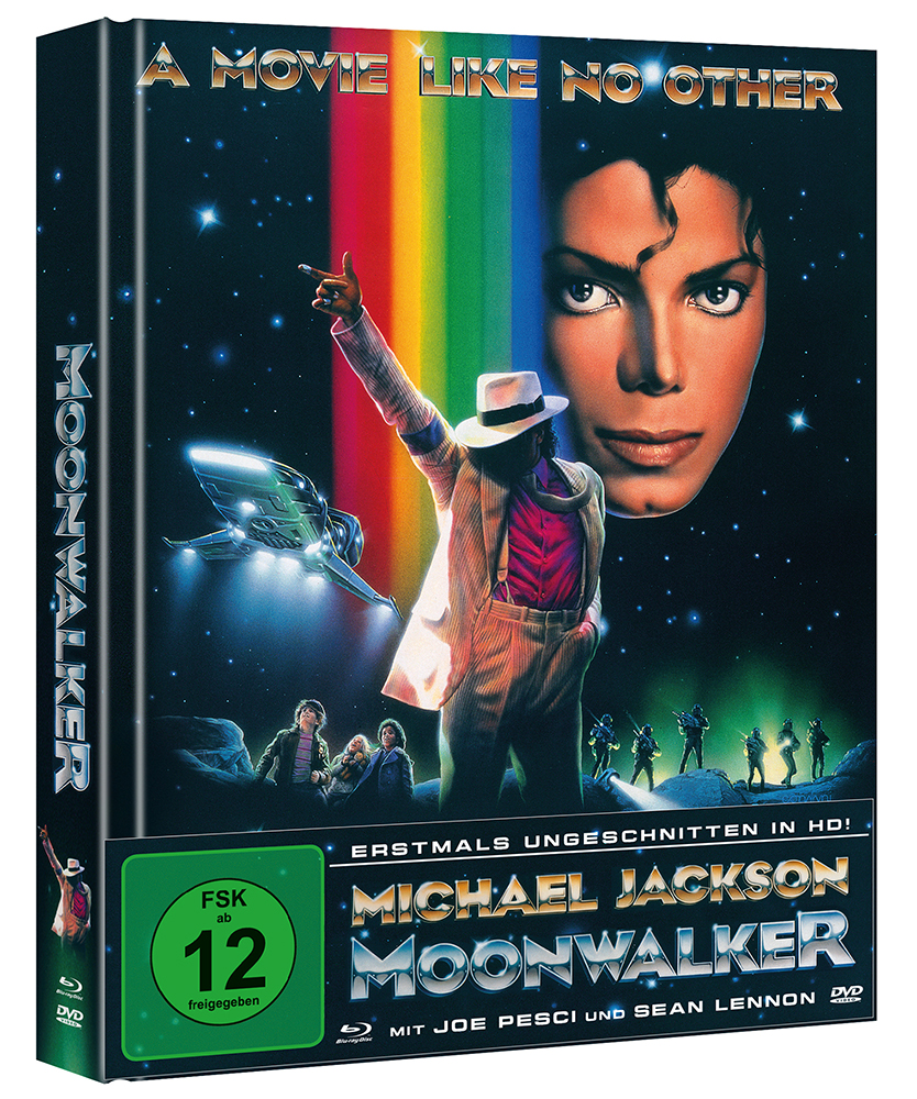 MOONWALKER (Blu-Ray+DVD) - Mediabook - Limited Edition