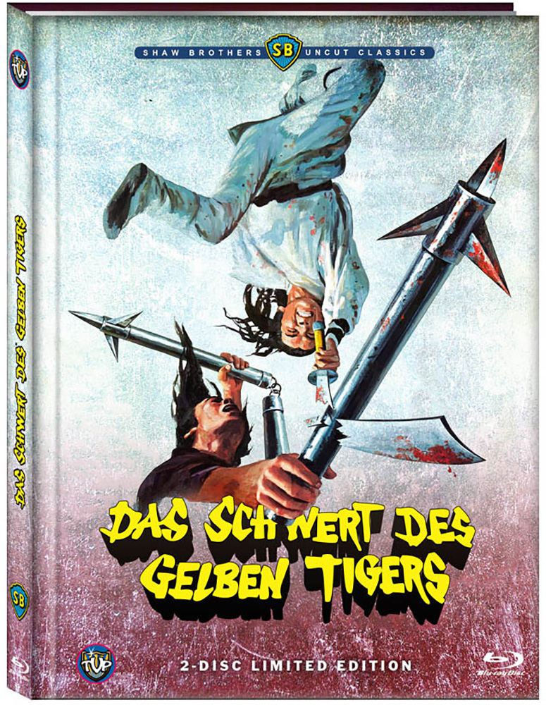 SCHWERT DES GELBEN TIGERS, DAS (2Blu-Ray+DVD) - Cover C - Mediabook - Limited 250 Edition - Final Edition