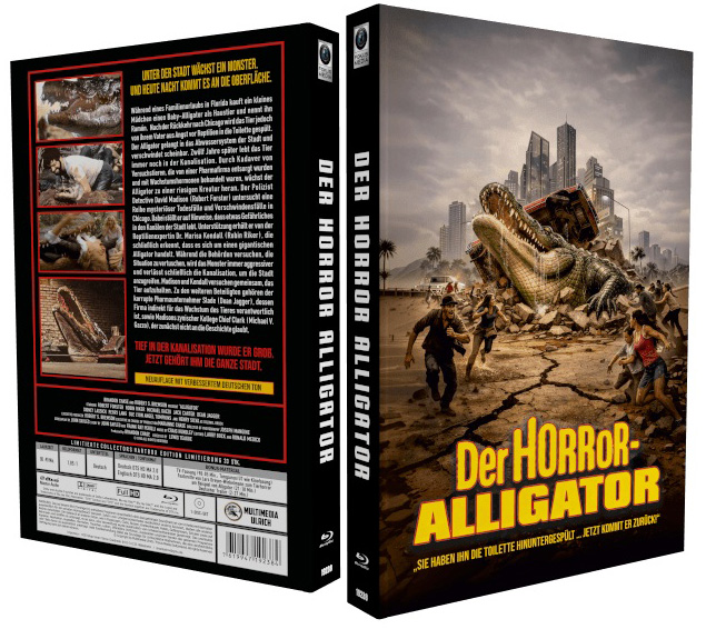 HORROR-ALLIGATOR, DER (Blu-Ray) - große Hartbox - Limited 33 Edition