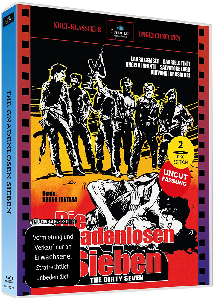 GNADENLOSEN SIEBEN, DIE (Blu-Ray) - Cover 3 - Scanavo Box - Limited 100 Edition