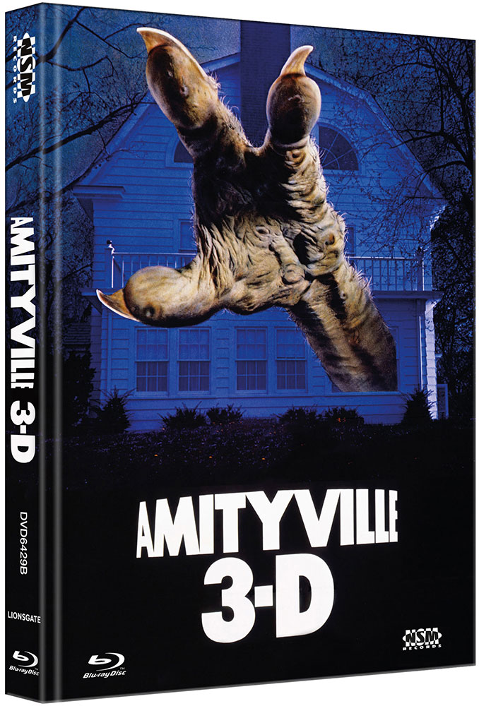 AMITYVILLE 3 (Blu-Ray 3D+DVD) - 2D & 3D Version - Cover B - Mediabook - Limited 333 Edition - Uncut