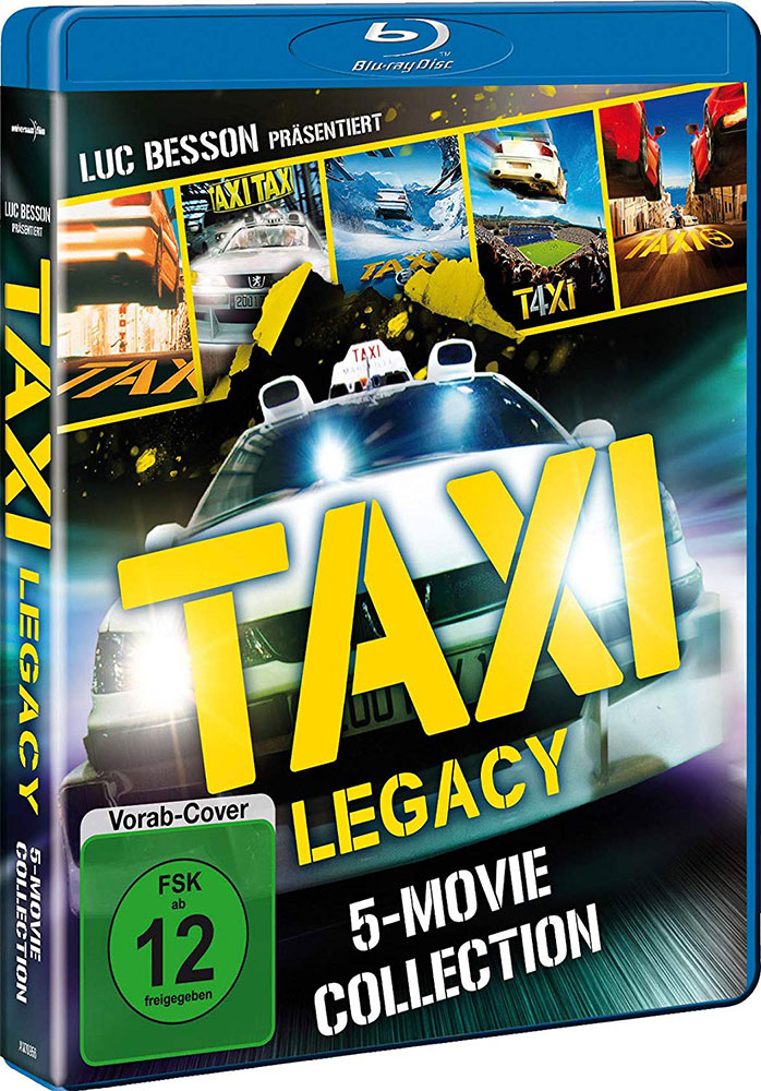 TAXI LEGACY - 5-MOVIE-COLLECTION (Blu-Ray) (5Discs)