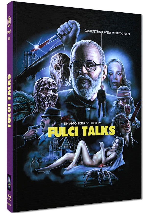FULCI TALKS (Blu-Ray) - Mediabook - Limited 444 Edition