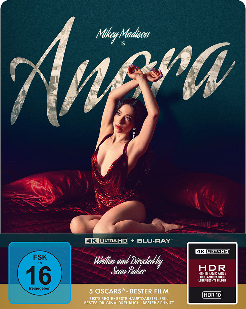 ANORA (4K UHD+Blu-Ray) - SteelBook - Limited Edition