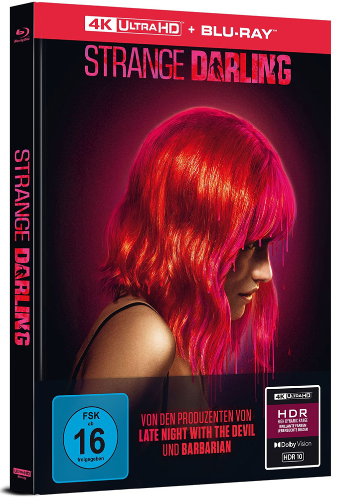 STRANGE DARLING (4K UHD+Blu-Ray) - Mediabook - Limited Edition