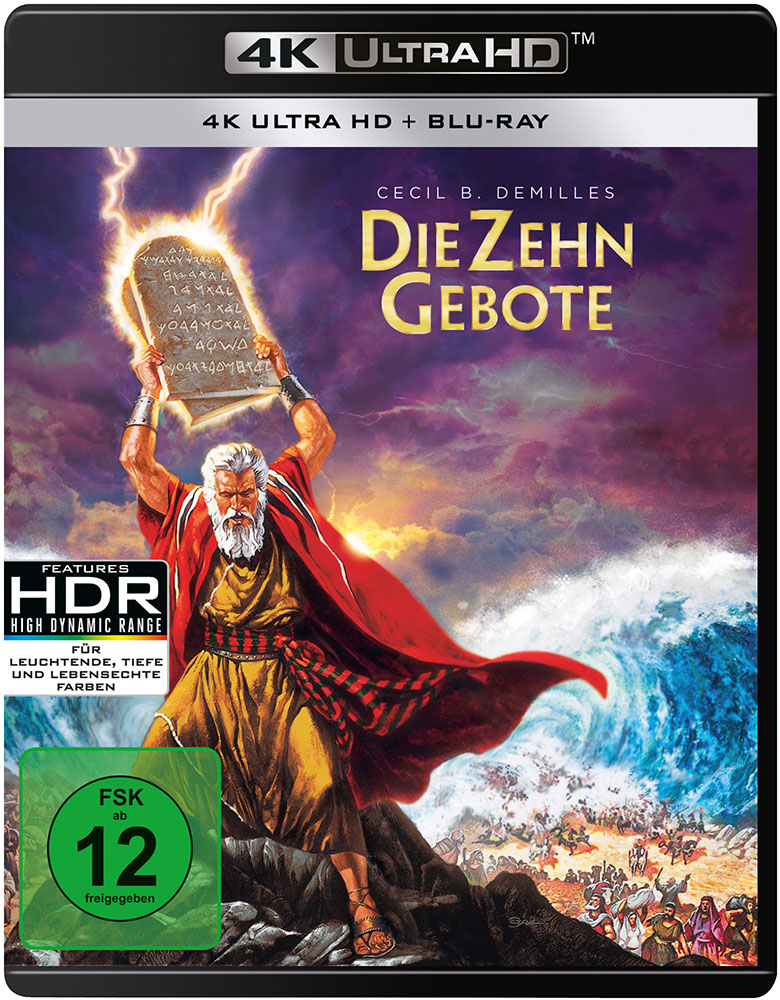 ZEHN GEBOTE, DIE (4K UHD+2Blu-Ray) (3Discs)