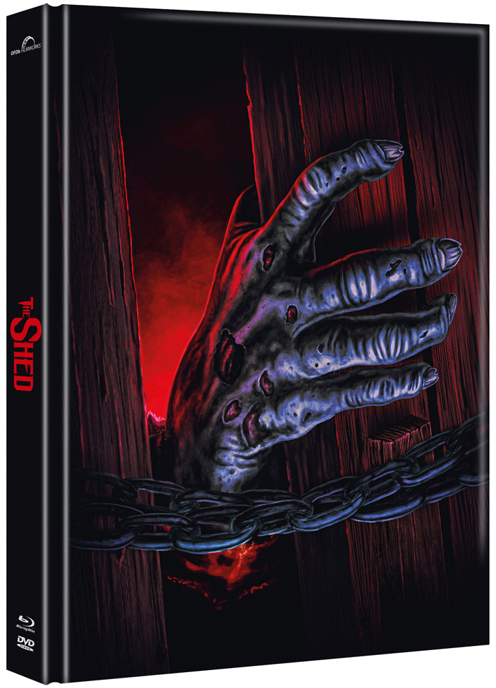 SHED, THE (Blu-Ray+DVD) - Cover W - Mediabook (Wattiert) - Limited 250 Edition
