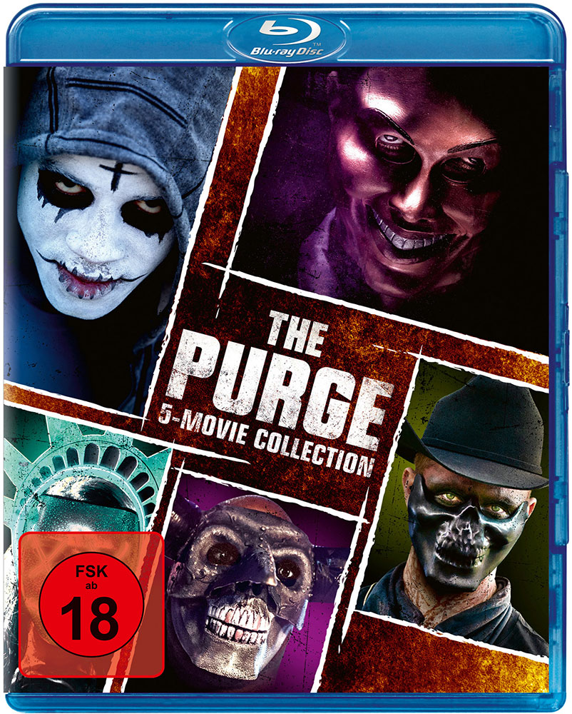 PURGE, THE - 5 Movie Collection (Blu-Ray) (5Discs)