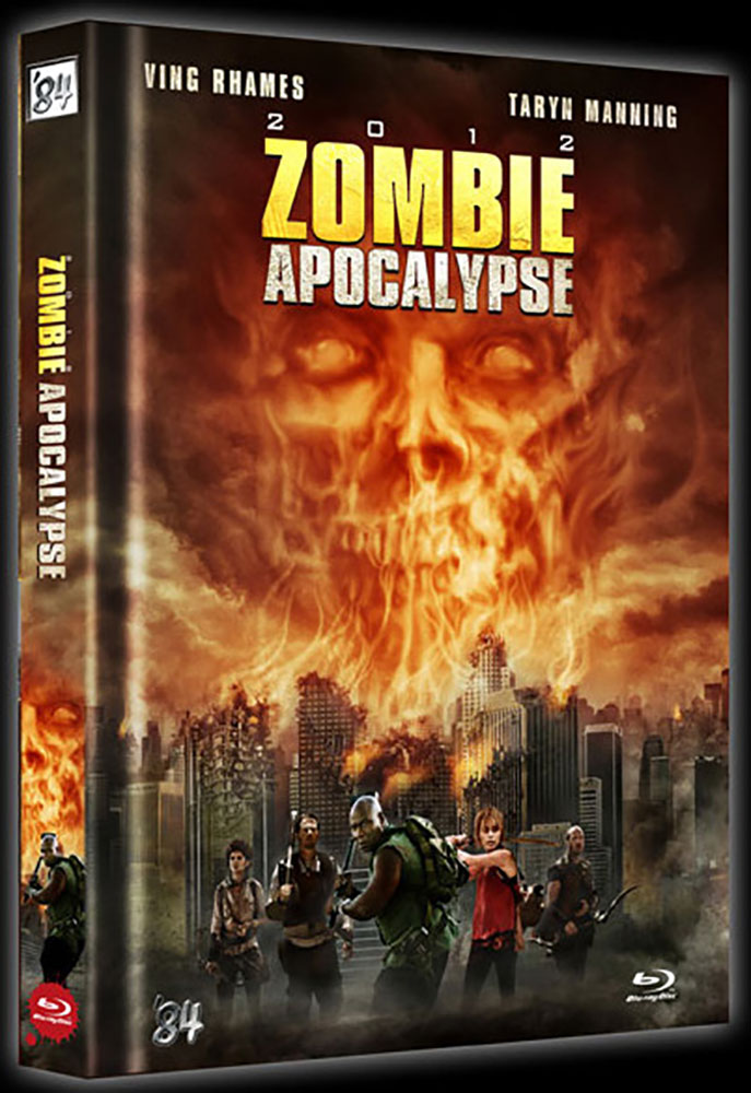 2012 ZOMBIE APOCALYPSE (DVD+Blu-Ray 3D) - 2D & 3D Version - Mediabook - Uncut