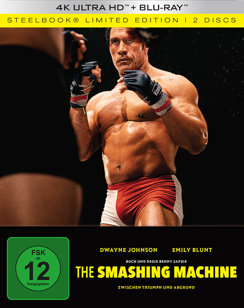 SMASHING MACHINE, THE (4K UHD+Blu-Ray) - Limited SteelBook Edition