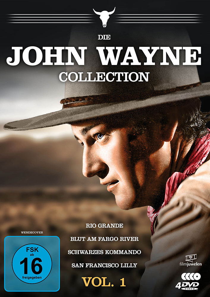 JOHN WAYNE COLLECTION, DIE - Vol. 1 (s/w) (4DVD)