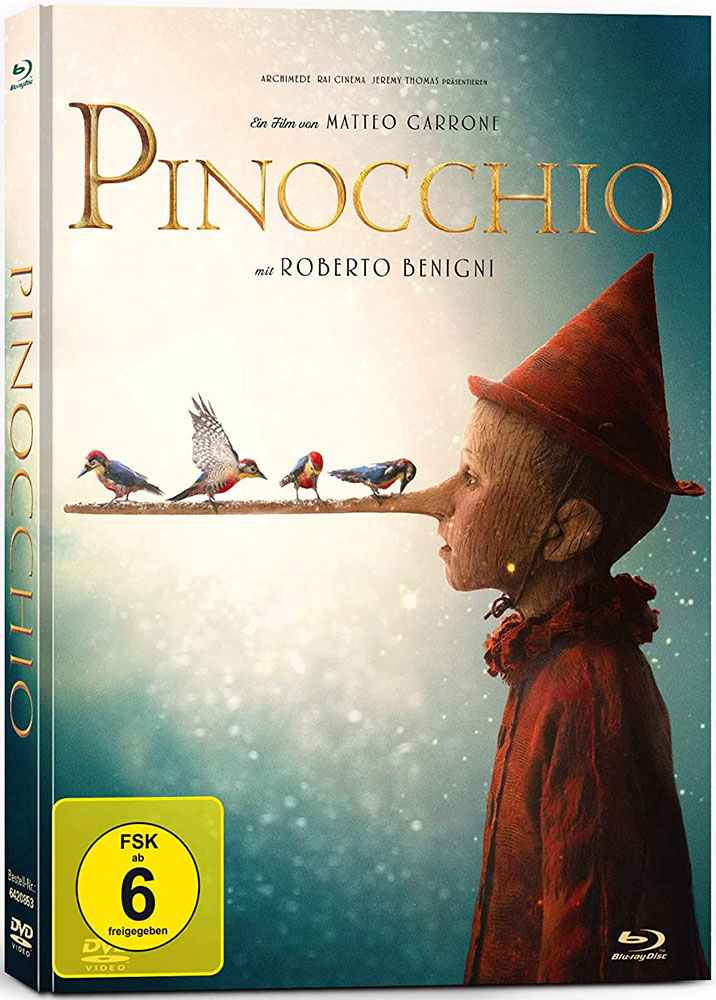 PINOCCHIO (Blu-Ray+DVD) - Mediabook