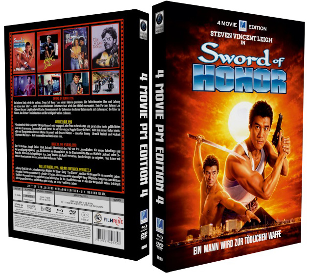 4 Movie PM Edition 4 - SWORD OF HONOR - Mediabook (Blu-Ray) - Limited 155 Edition