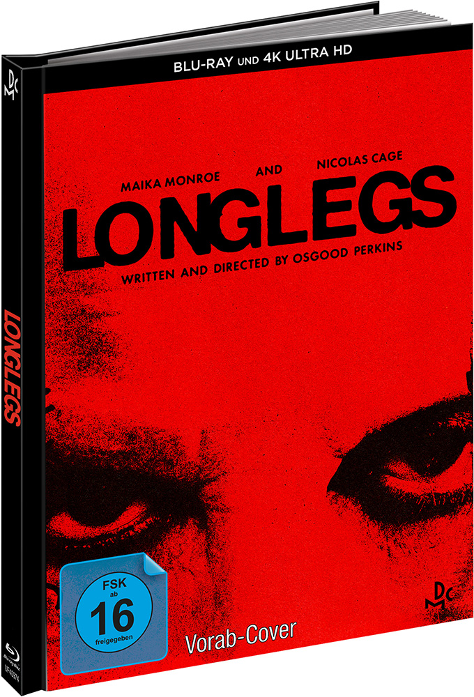 LONGLEGS (4K UHD+Blu-Ray) - Mediabook - Limited Edition