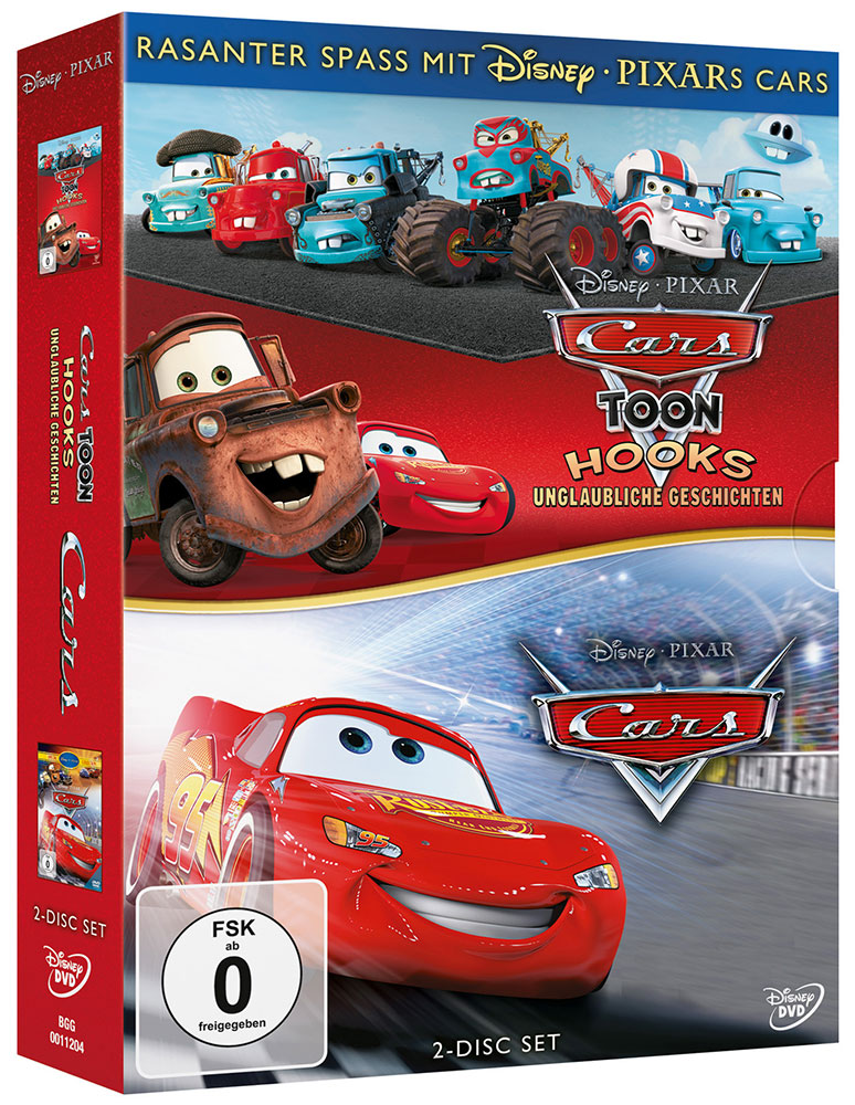 CARS / HOOKS UNGLAUBLICHE GESCHICHTEN - Duopack (2DVD)