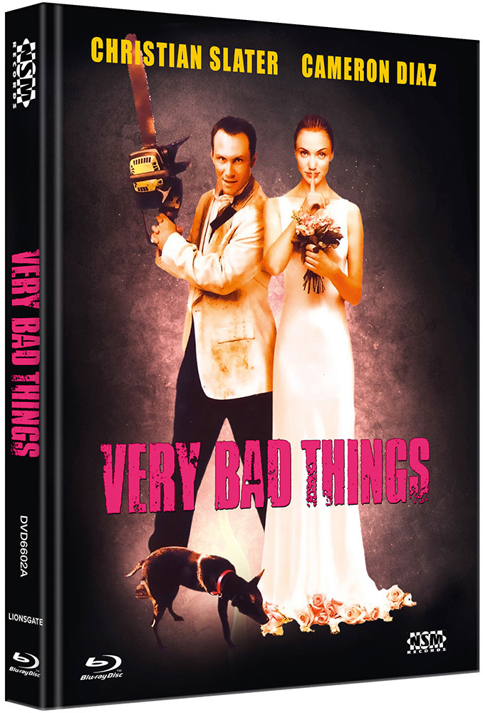 VERY BAD THINGS (Blu-Ray+DVD) - Cover A - Mediabook - Limited 555 Edition - Uncut
