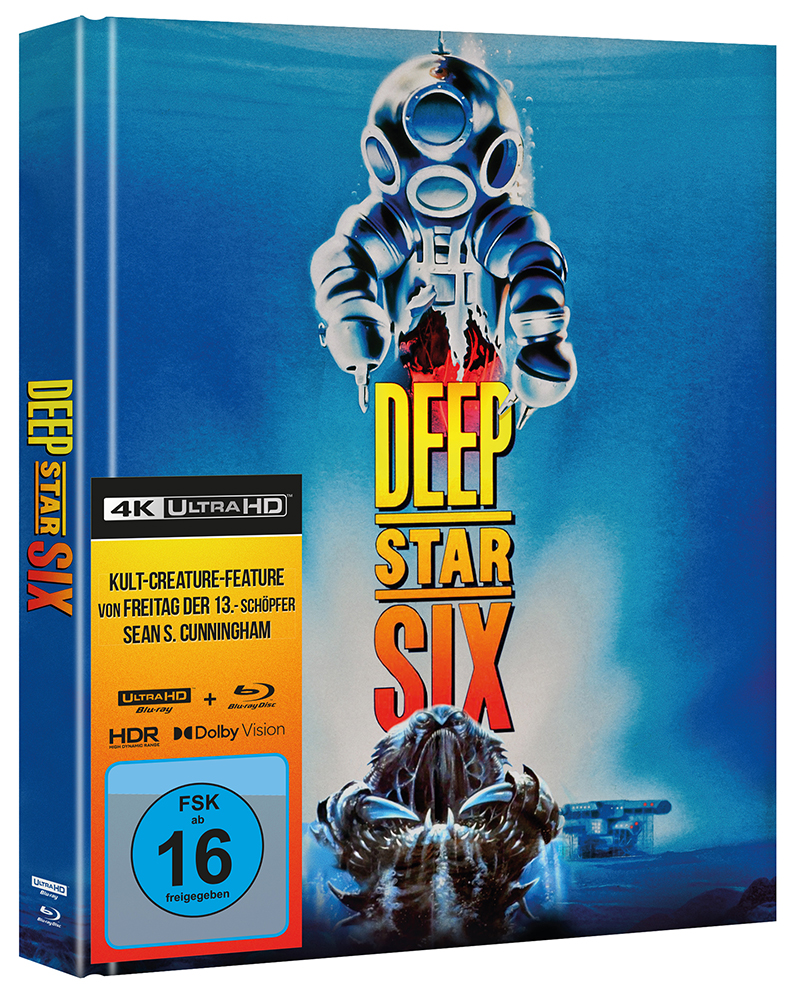 DEEP STAR SIX (4K UHD+Blu-Ray) - Mediabook - Limited Edition