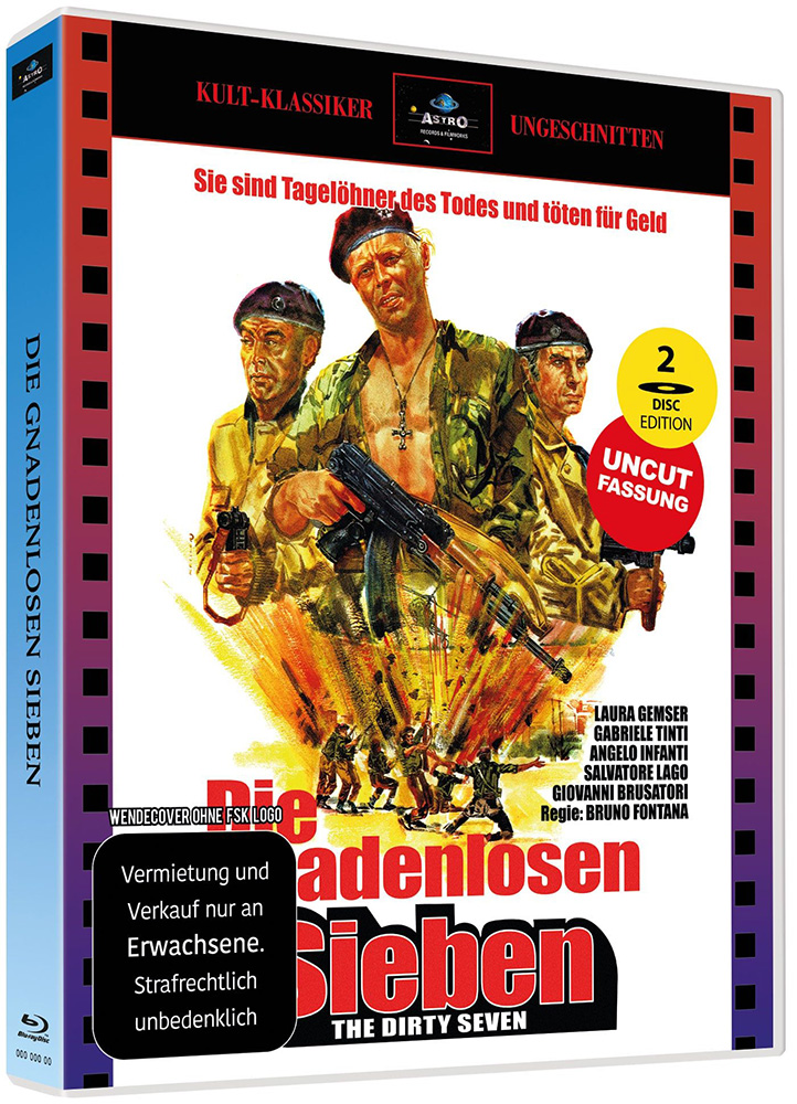 GNADENLOSEN SIEBEN, DIE (Blu-Ray) - Cover 1 - Scanavo Box - Limited 100 Edition