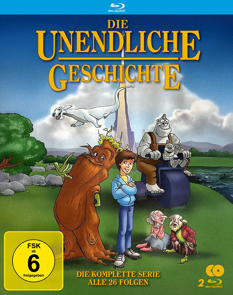 UNENDLICHE GESCHICHTE, DIE - Die komplette Zeichentrickserie (Blu-Ray) (2Discs) - 26 Episoden