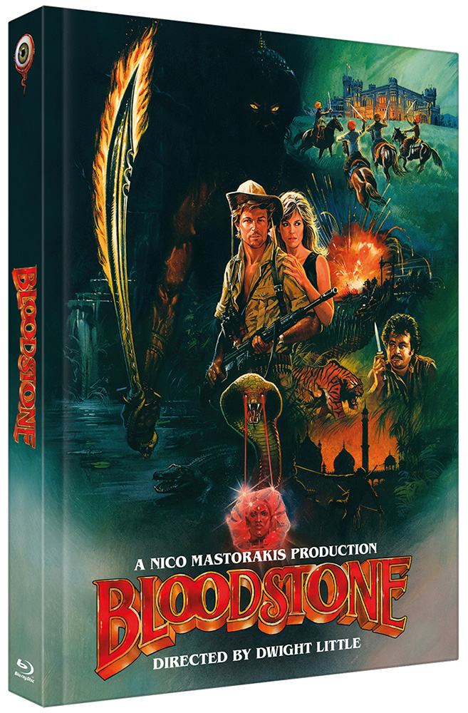 BLOODSTONE (Blu-Ray+DVD) - Cover A - Mediabook - Limited 666 Edition