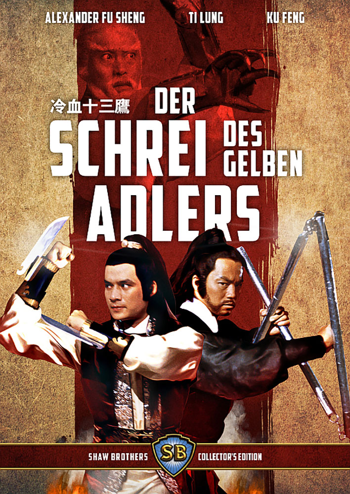 SCHREI DES GELBEN ADLERS, DER (Blu-Ray) - Shaw Brothers Collection 13 - Uncut