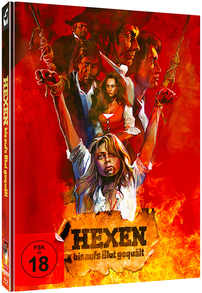 HEXEN BIS AUFS BLUT GEQUÄLT (4K UHD+3Blu-Rays) - Cover B - Mediabook - Limited 666 Edition