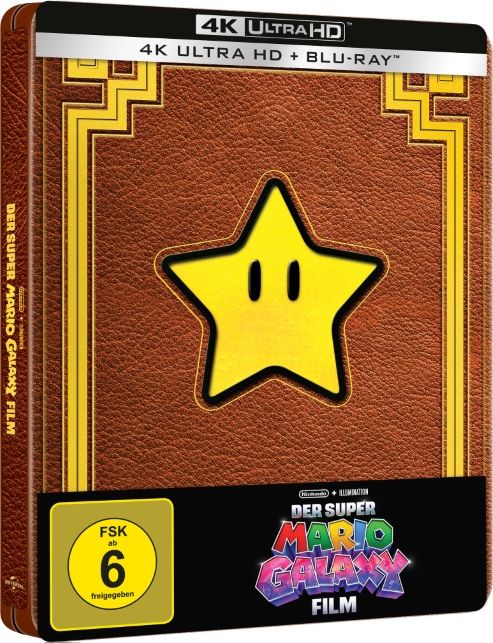 SUPER MARIO GALAXY FILM, DER (4K UHD+Blu-Ray) - SteelBook - Limited Edition
