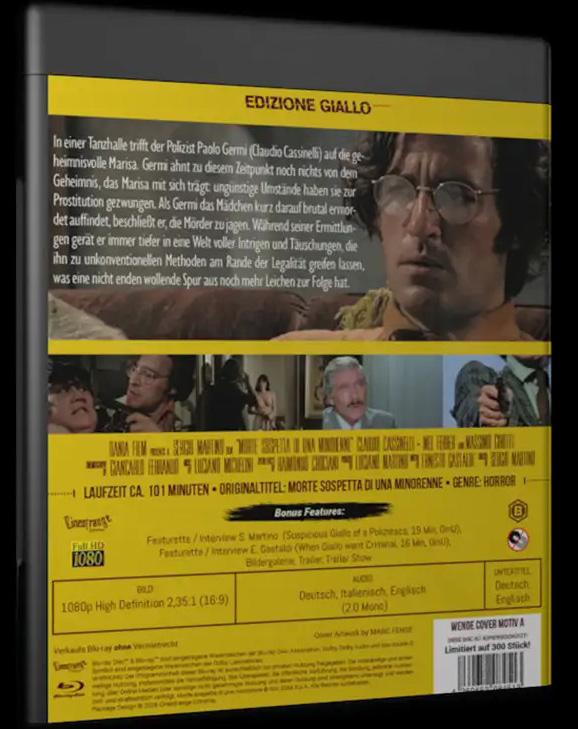 SUSPECTED DEATH OF A MINOR (Blu-Ray)