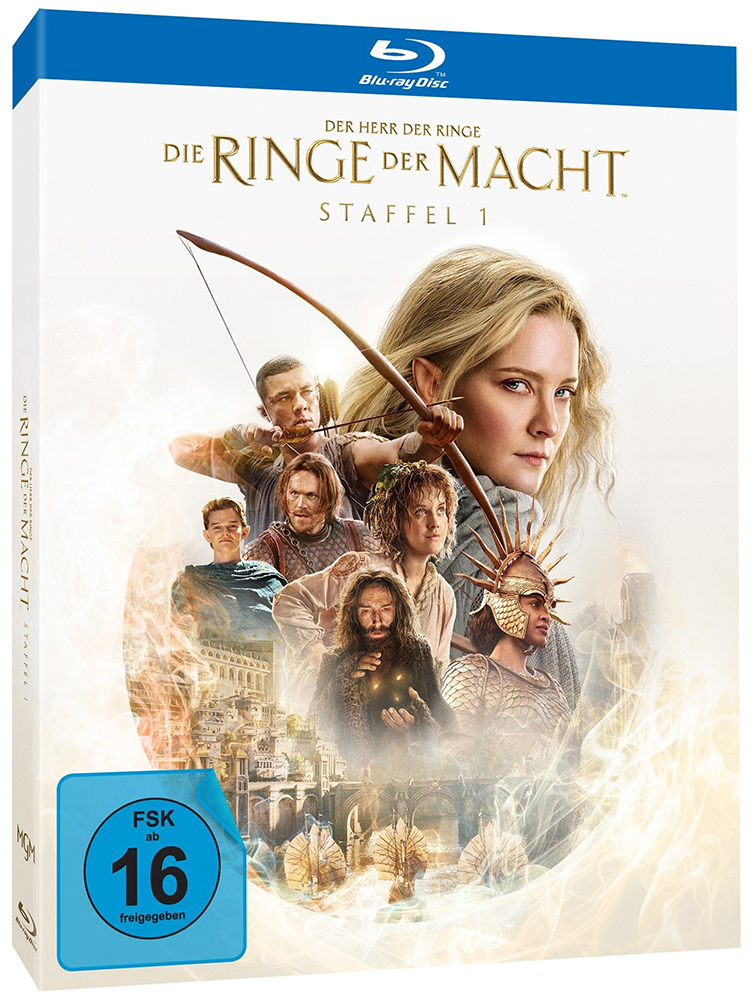 HERR DER RINGE: DIE RINGE DER MACHT, DER - Staffel 1 (Blu-Ray) (4Discs)