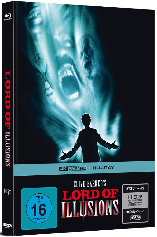 LORD OF ILLUSIONS (4K UHD+Blu-Ray) - Mediabook - Limited Edition